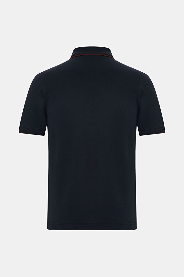 BRICK POLO NECK SHORT SLEEVE TSHIRT 2