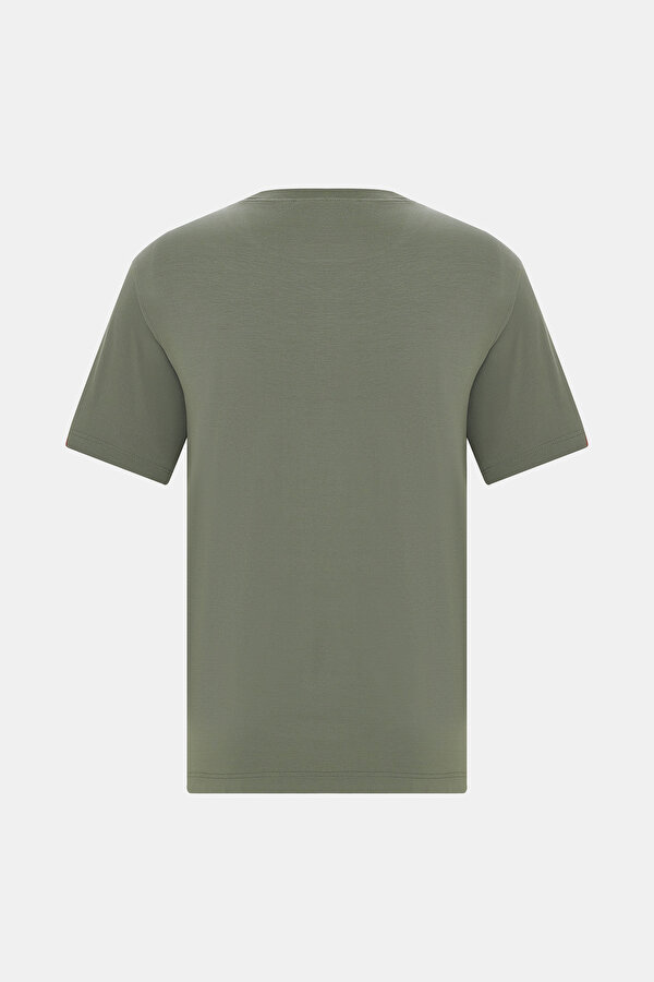 GREEN BICYCLE COLLAR SHORT SLEEVE TSHIRT 2