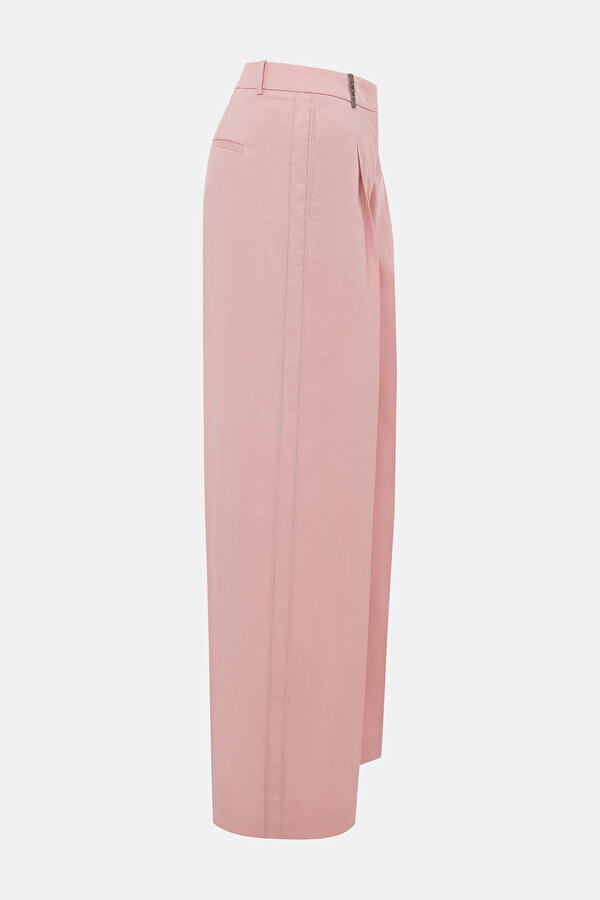 DRIED ROSE WIDE LEG TROUSERS 6