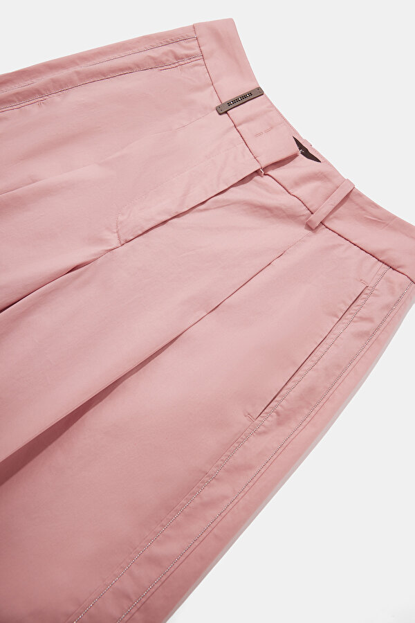 DRIED ROSE WIDE LEG TROUSERS 7