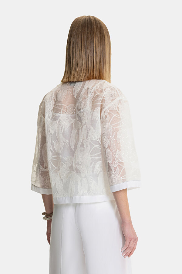 ECRU 3/4 SLEEVES SHIRT 2
