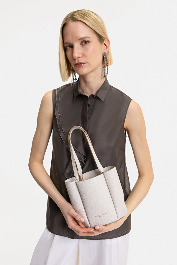 BROWN SLEEVELESS SHIRT 7