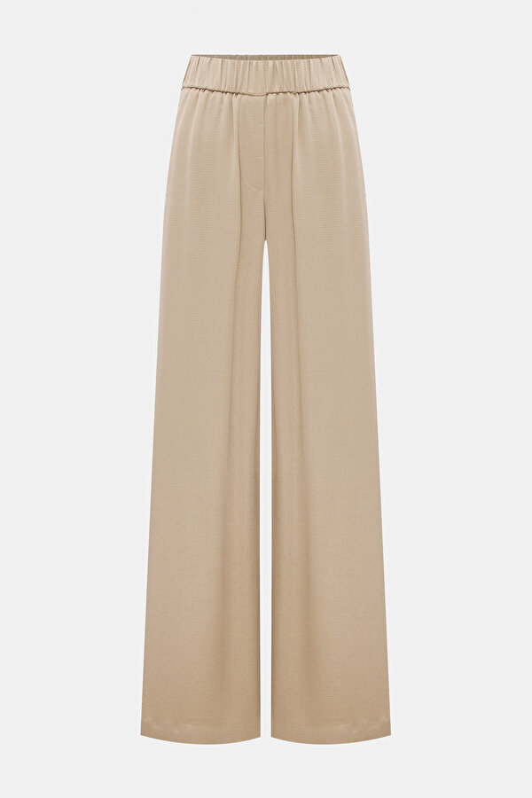 CAMEL WIDE LEG TROUSERS 7