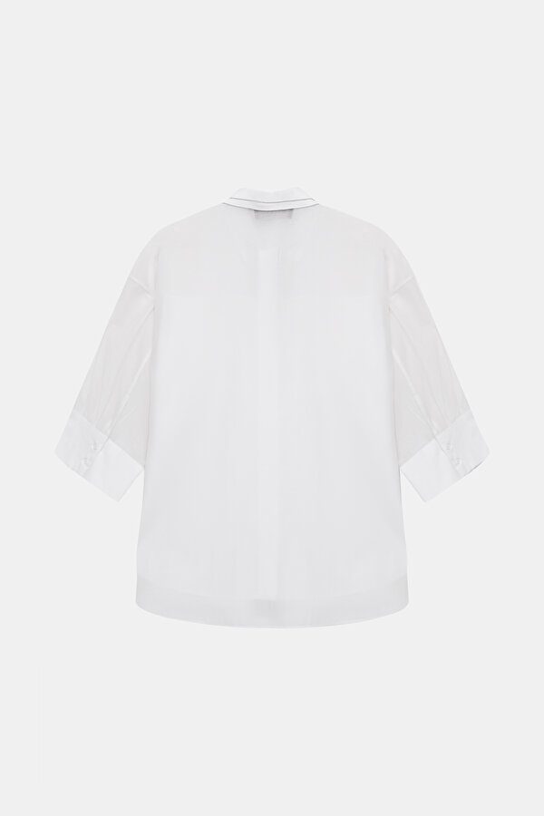 ECRU 3/4 SLEEVES SHIRT 7