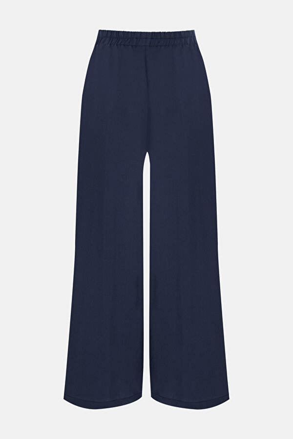 BLACK WIDE LEG TROUSERS 6