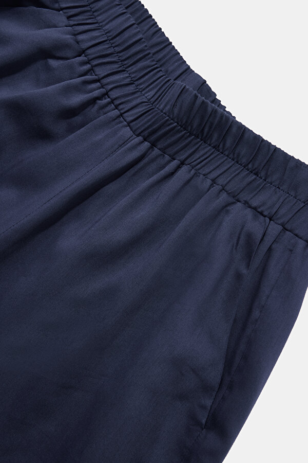 BLACK WIDE LEG TROUSERS 7