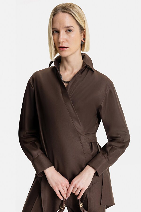 BROWN LONG SLEEVE SHIRT 7