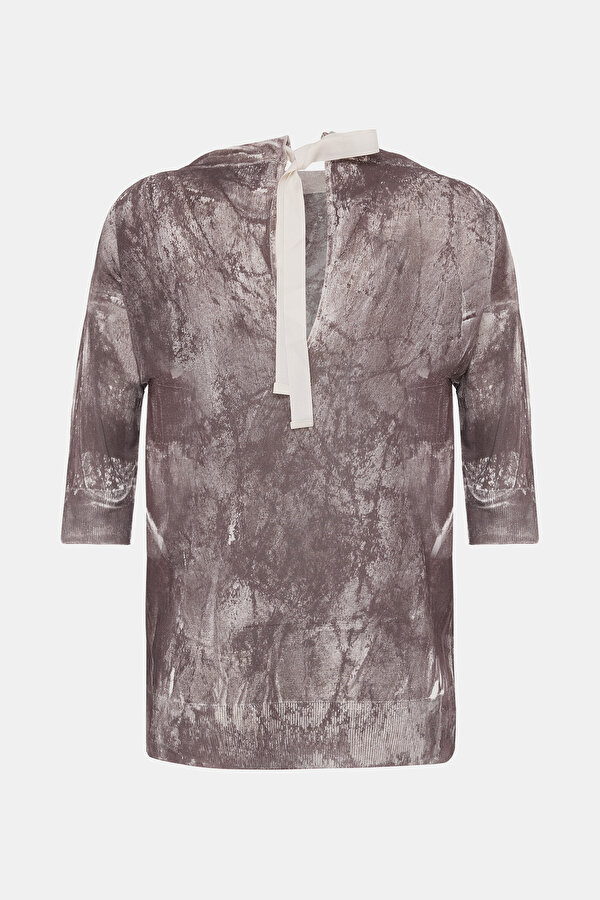 ECRU BOAT NECK TRICOT 6