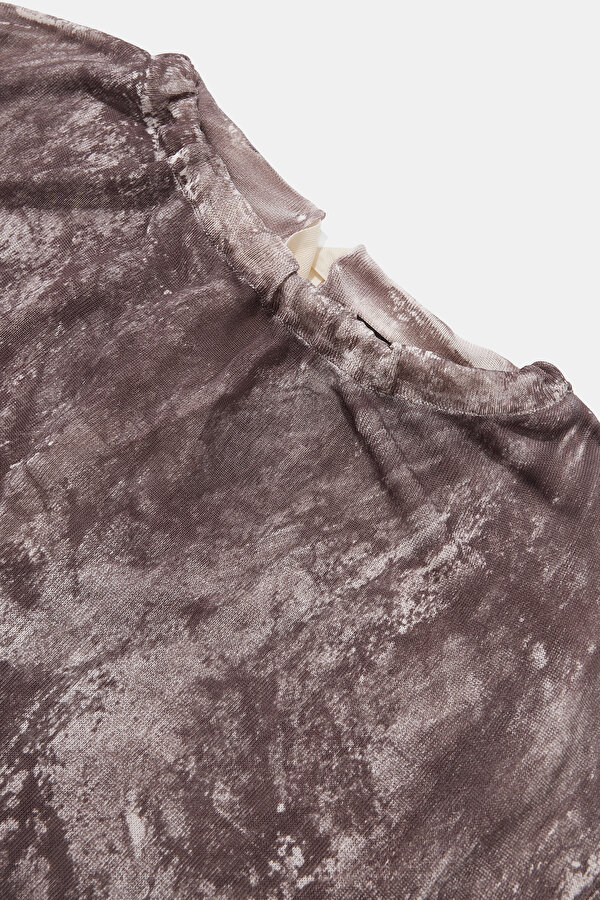 ECRU BOAT NECK TRICOT 7
