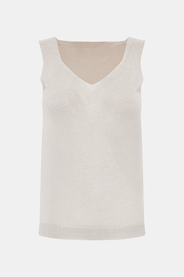 BLUE V NECK TRICOT 6