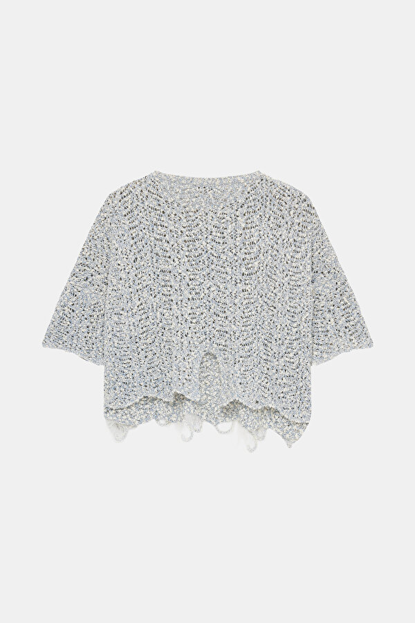 ECRU BASIC / ROUND NECKLINE TRICOT 7
