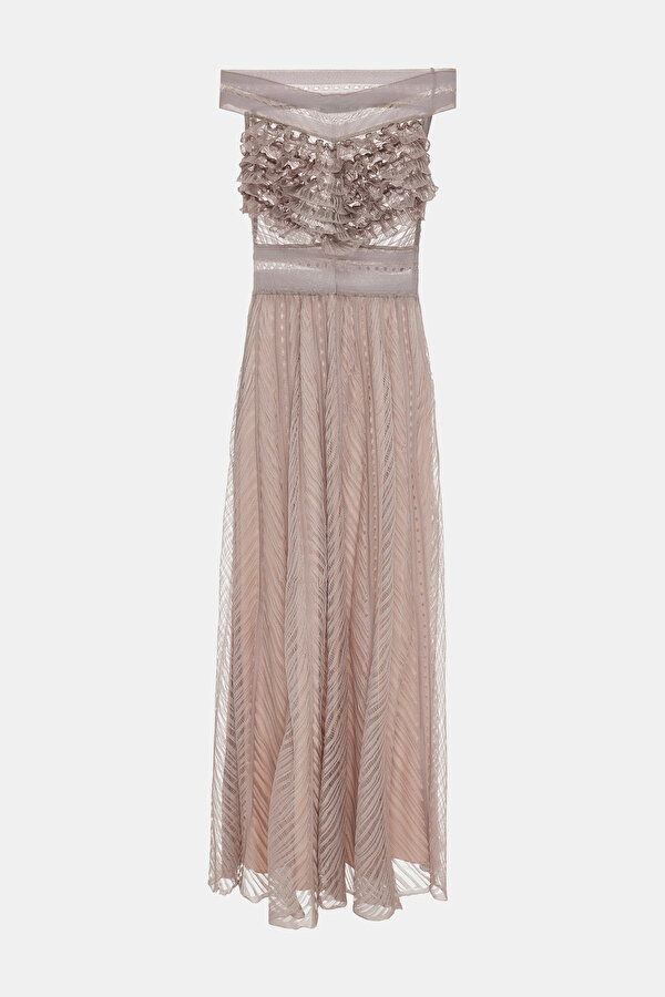 MINK SLEEVELESS DRESS 6