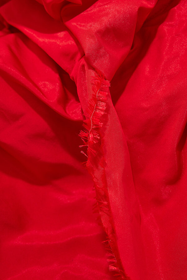 RED SLEEVELESS MINI DRESS 11