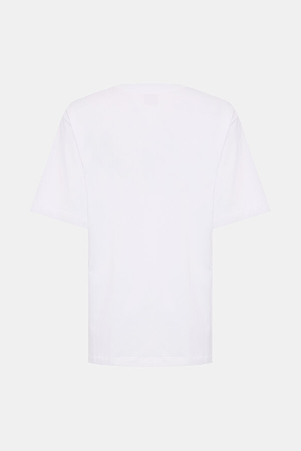 BEYAZ BASKILI T-SHIRT 7