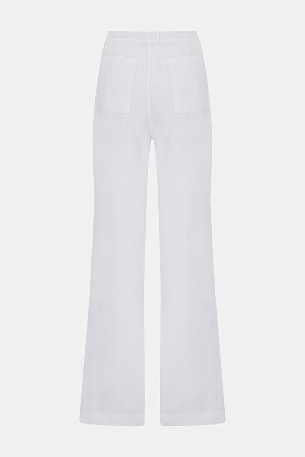 GREY WIDE LEG TROUSERS 6