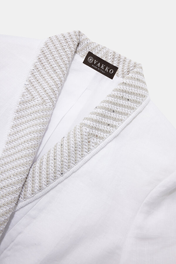 GREY SHAWL COLLAR JACKET 11