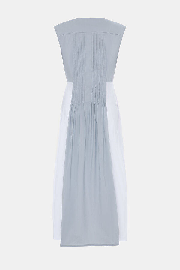 GREY SLEEVELESS DRESS 6