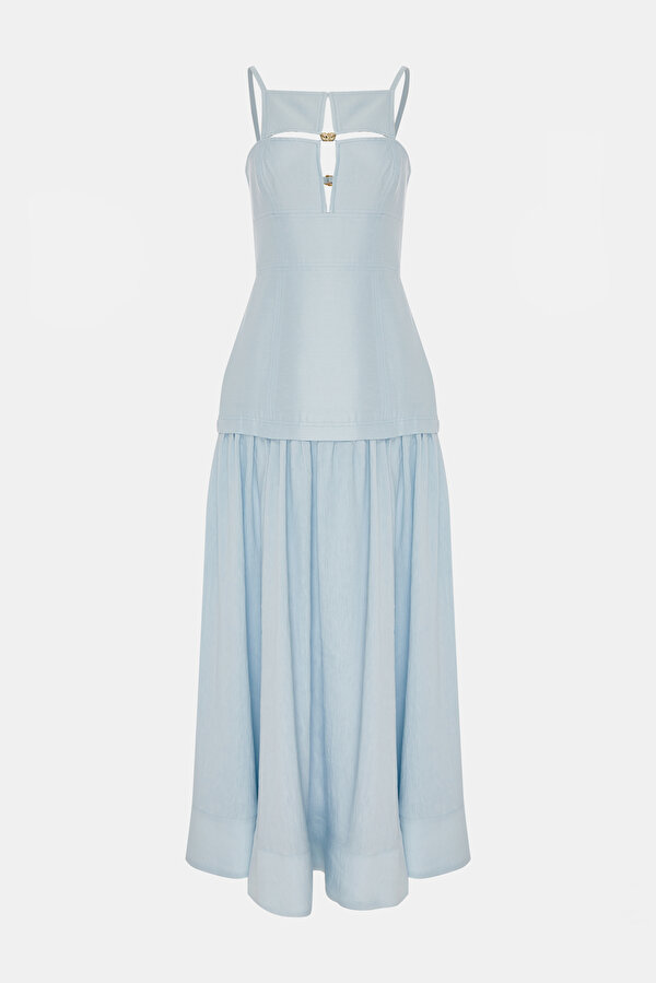 ICE BLUE MAXI DRESS