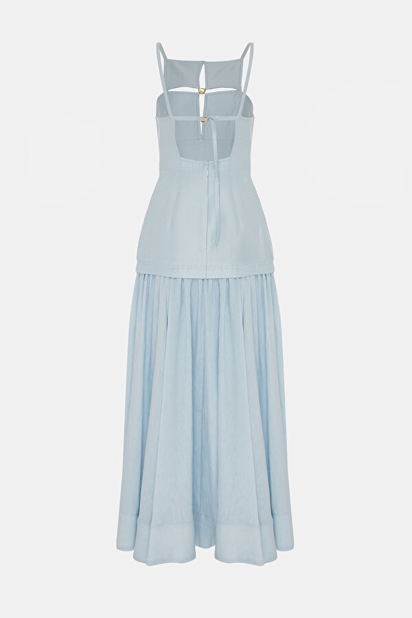 ICE BLUE MAXI DRESS 2