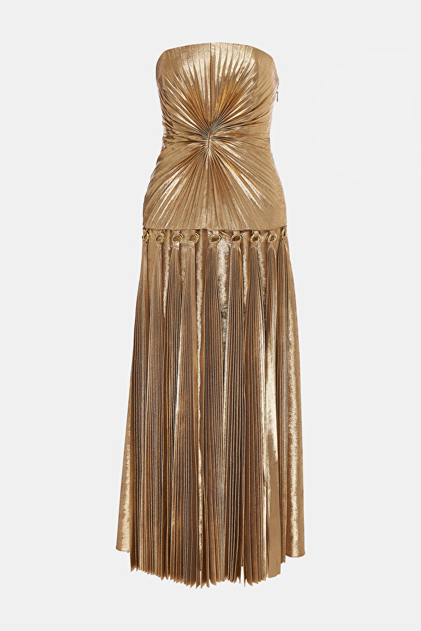 GOLD MAXI DRESS