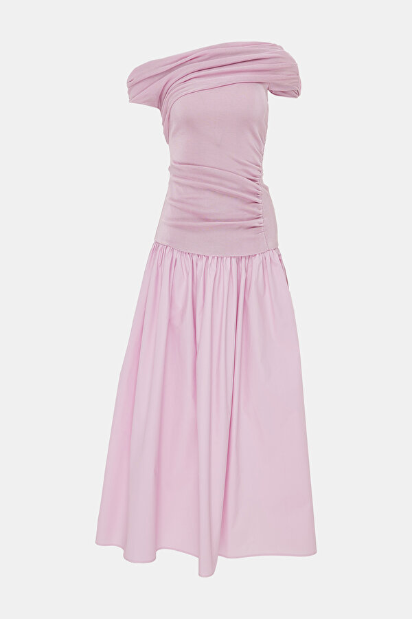 AÇIK PEMBE ELBİSE