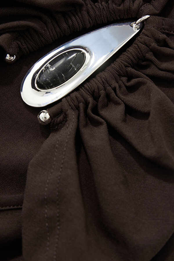 BROWN MAXI DRESS 6