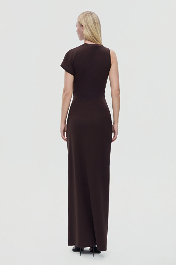 BROWN MAXI DRESS 2