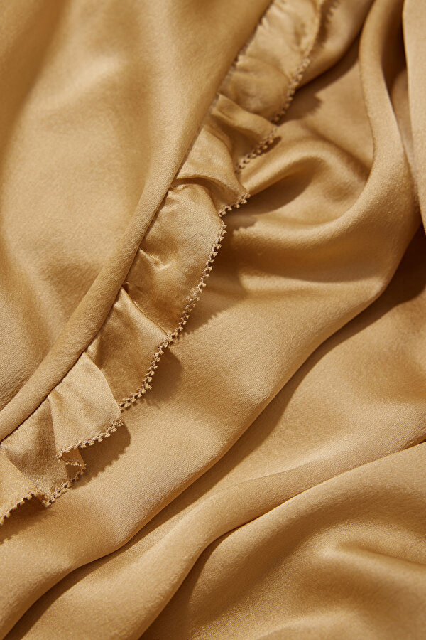 GOLD SILK SKIRT 6