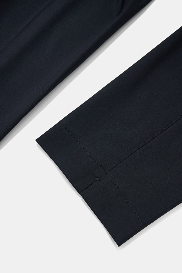 NAVY BLUE SKINNY LEG TROUSERS 7