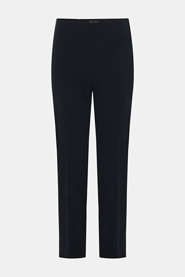 NAVY BLUE SKINNY LEG TROUSERS