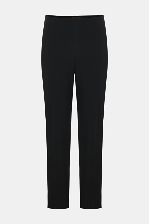 BLACK SKINNY LEG TROUSERS