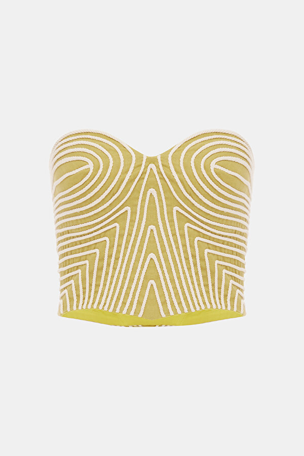 DARK YELLOW BLOUSE