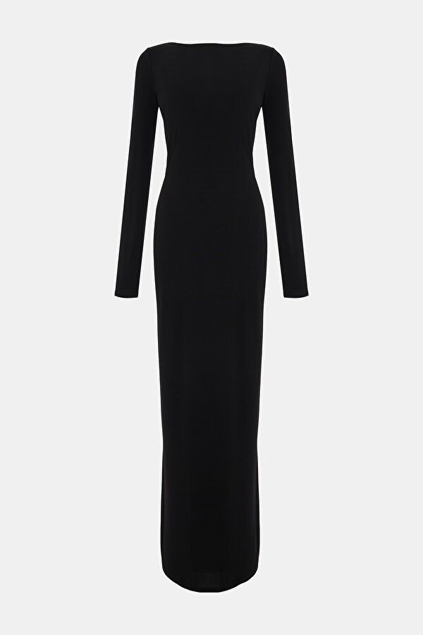 BLACK MAXİ DRESS