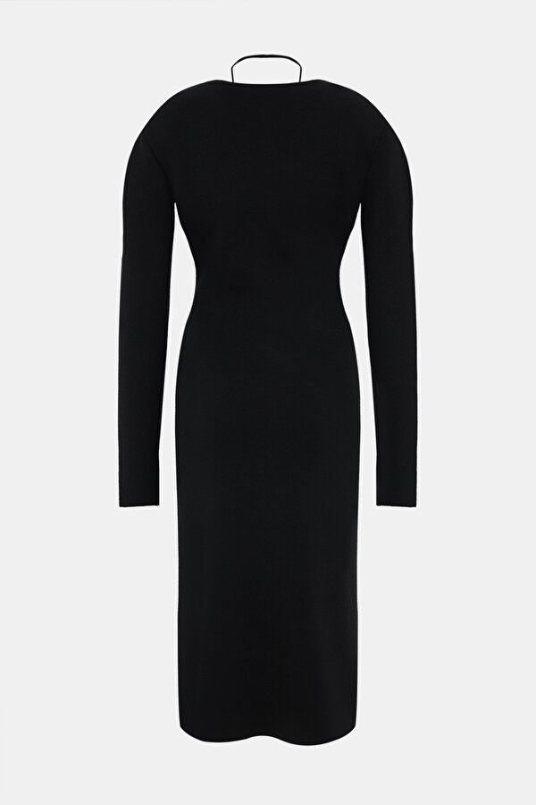 BLACK MİDİ DRESS 2