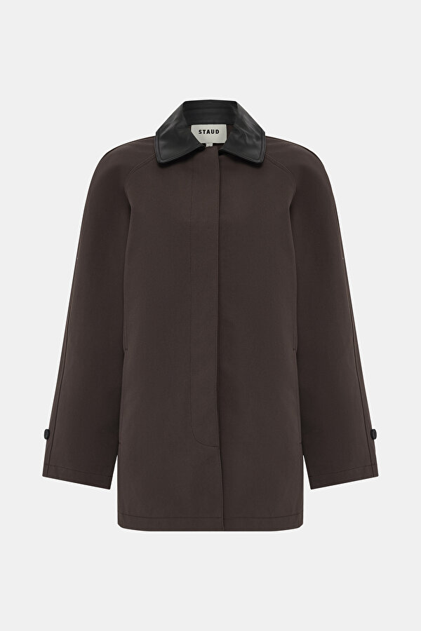 BROWN REEFER JACKET