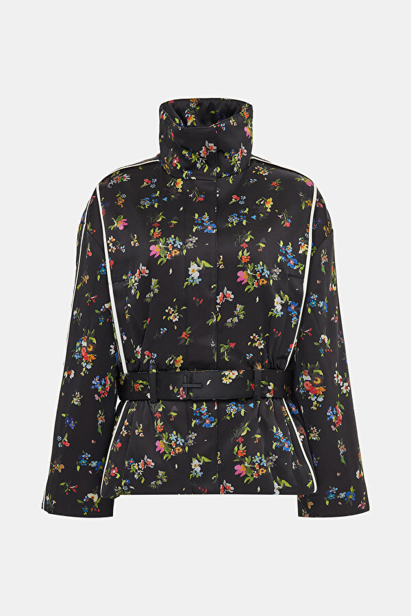 MULTICOLOR ZIP FASTENING JACKET