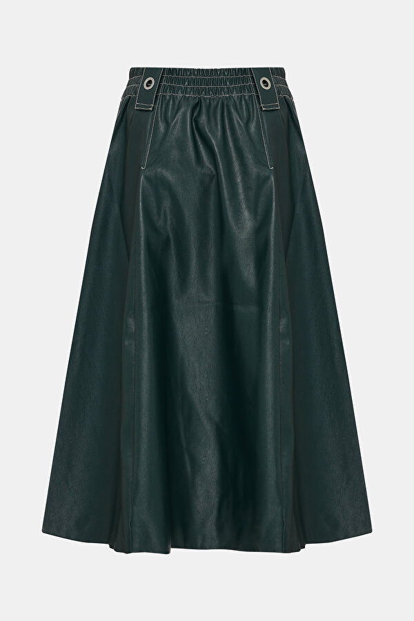 DARK GREEN SKIRT 2