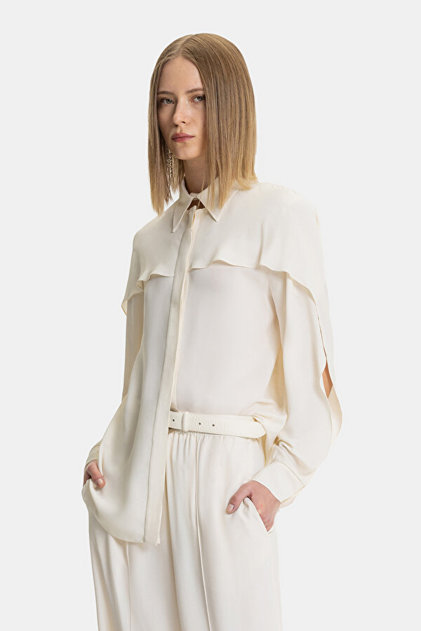 ECRU LONG SLEEVE SHIRT