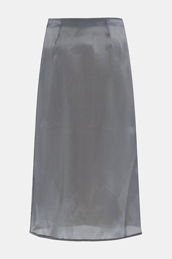 DARK GREY MIDI SKIRT 7
