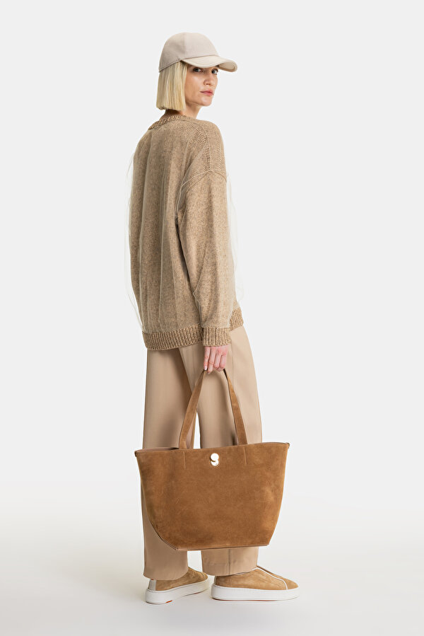 CAMEL V NECK TRICOT 7