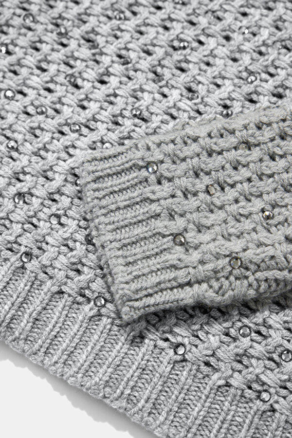 DARK GREY BASIC / ROUND NECKLINE TRICOT 11