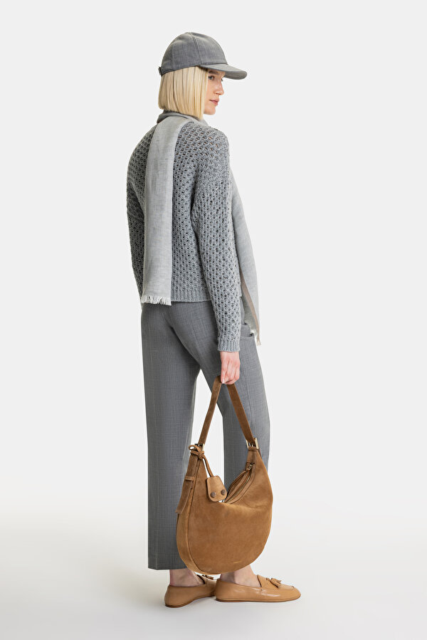 DARK GREY BASIC / ROUND NECKLINE TRICOT 7