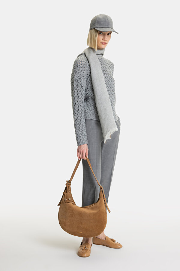 DARK GREY BASIC / ROUND NECKLINE TRICOT 12