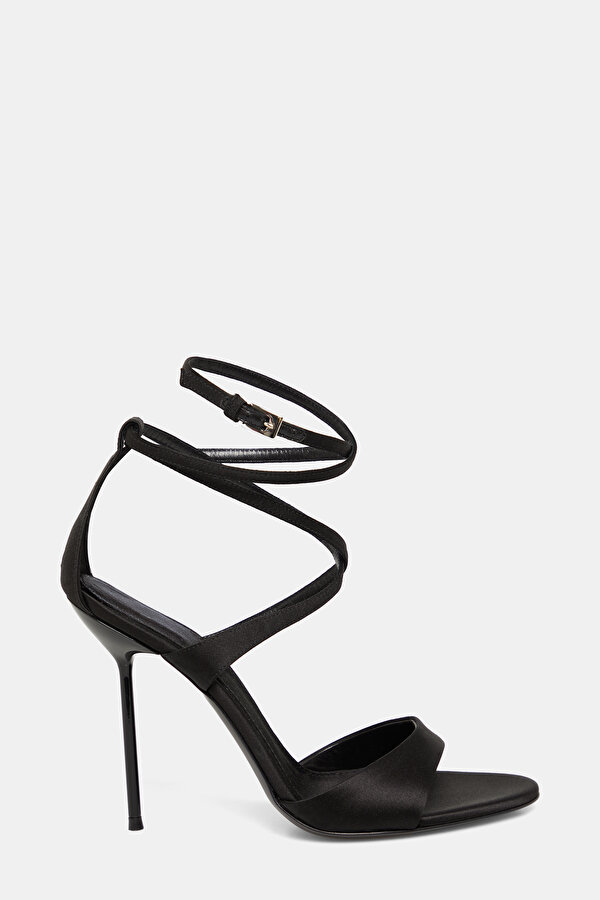 BLACK VISCOSE SHOE