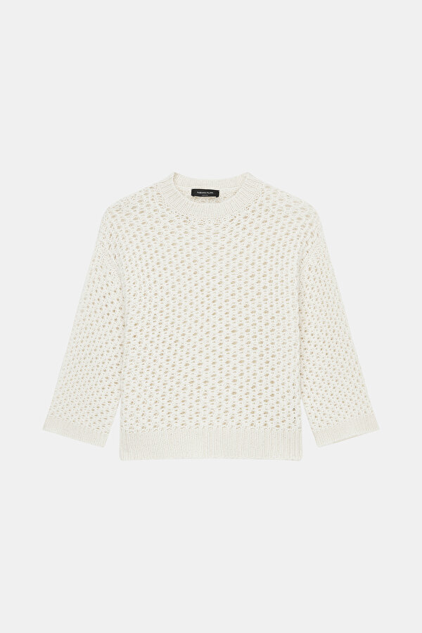 ECRU BASIC / ROUND NECKLINE TRICOT 6