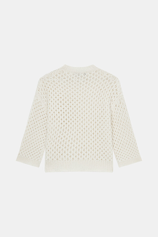 ECRU BASIC / ROUND NECKLINE TRICOT 7