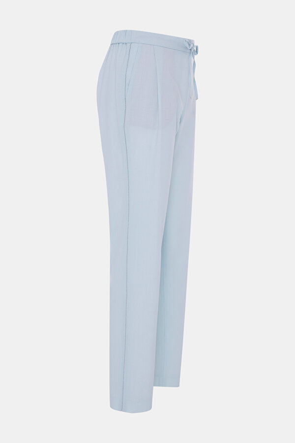 BLUE WIDE LEG TROUSERS 7