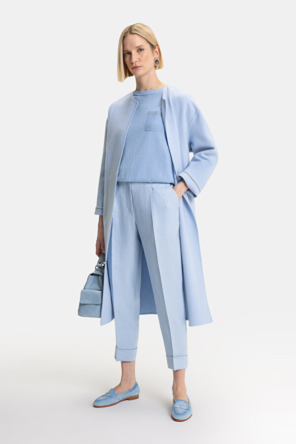 BLUE REEFER JACKET 7