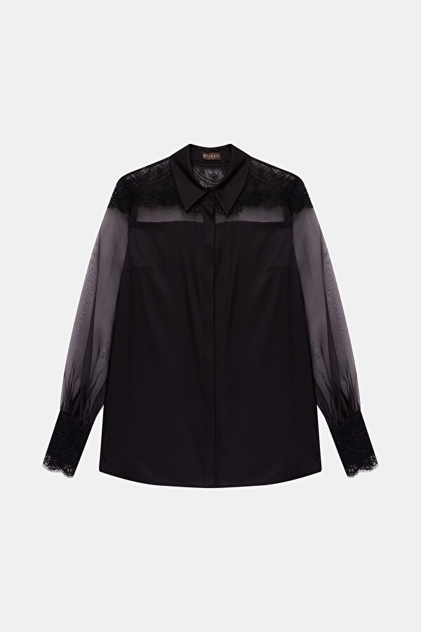 BLACK LONG SLEEVE SHIRT