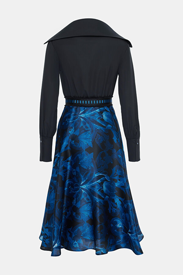 NAVY BLUE LONG SLEEVE DRESS 7
